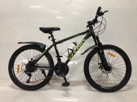 велосипед горний алюмінієвий  DYNA D50 24'' дюйма Чорний