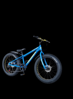 велосипед  24Hammer-JUPITER FATBIKE синий ,чёрно-красный