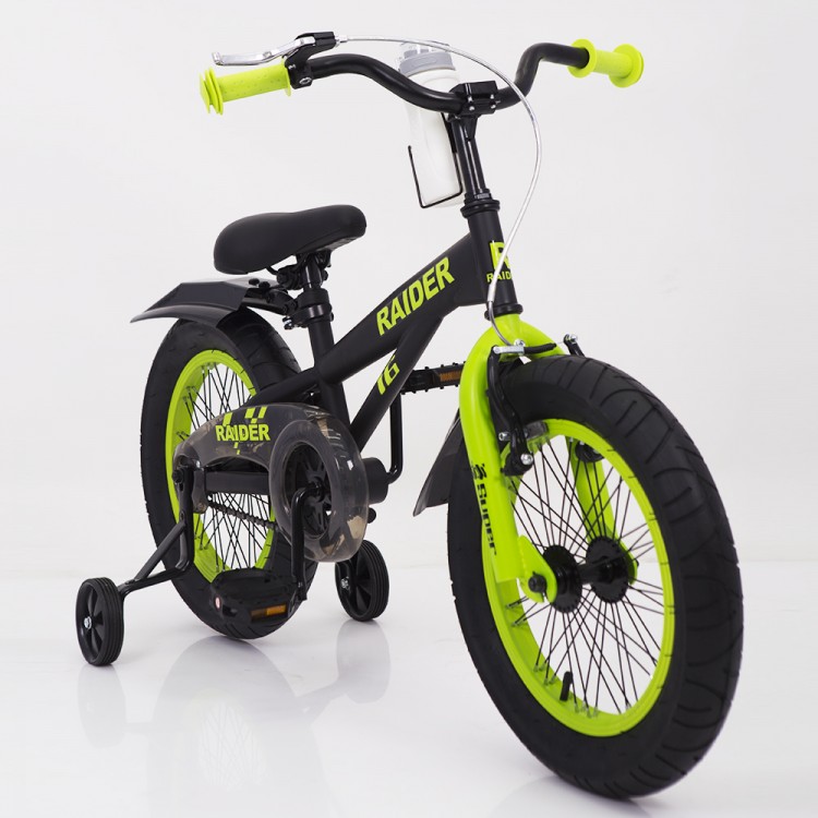 "RAIDER SJ16-19" Колёса 16’’х3.0’ Черно-салатовый