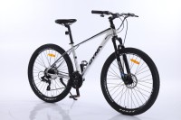 ВЕЛОСИПЕД ГОРНИЙ АЛЮМІНІЄВИЙ  '' DYNA''   T-12000 -24 SP  - колір SILVER    в наявності розміри 26''-рама16;  27.5''- рама 17 ;  29''- рама 19  