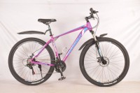 РОЗПРОДАЖ ВЕЛОСИПЕД ГОРНИЙ АЛЮМІНІЄВИЙ HAMMER NEW 27,5 '' S200-  18 рама  ФІОЛЕТОВИЙ    в наявності