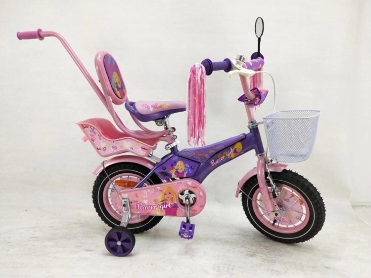 в наявності  12'' RACER GIRL -purple , pink з ручкою