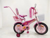в наявності  12'' RACER GIRL - pink з ручкою в комплекті