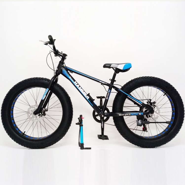 в наличии "S800 HAMMER EXTRIME" Колёса 24’’х4,0. Алюминиевая рама 15’’крылья в комплекте Черно-синий